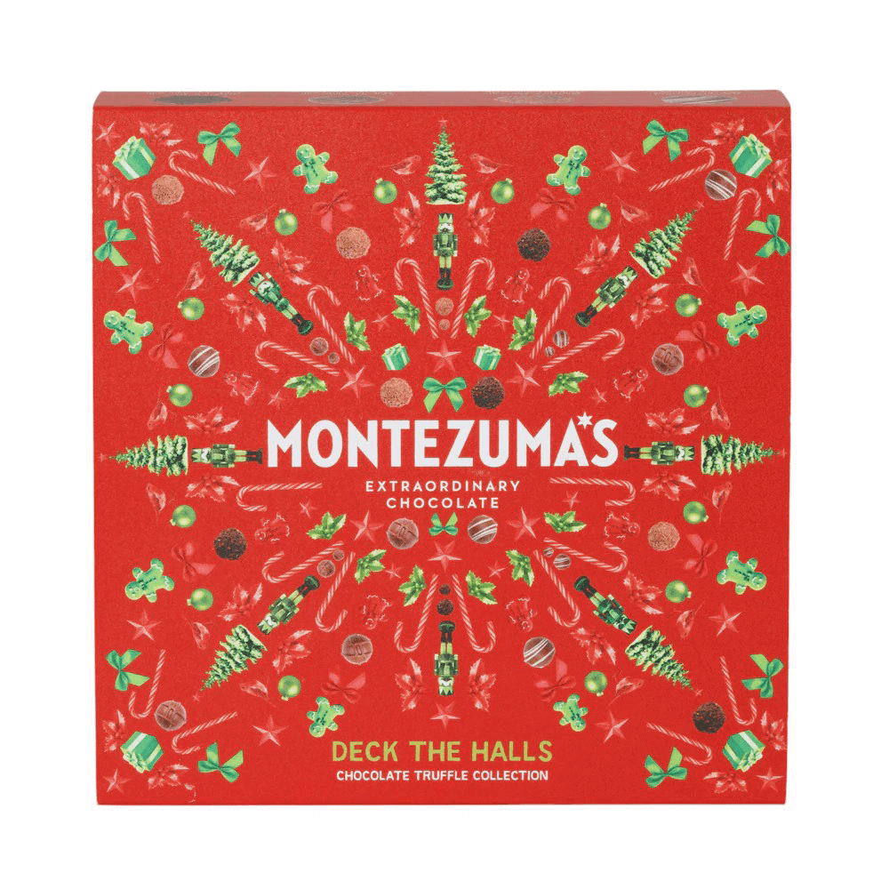 Montezumas Deck The Halls 2024 Christmas Truffle Collection